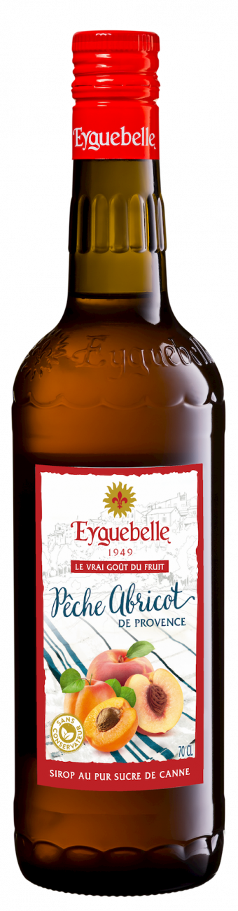 Distillerie Eyguebelle - Sirop de Pêche Abricot artisanal de Provence