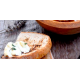 Toasts au fromage de chèvre et sirop de Lavandin