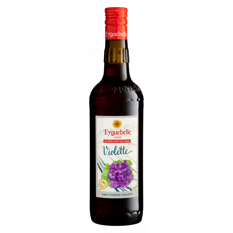 Sirop Parfum Violette Eyguebelle - Fabrication artisanale