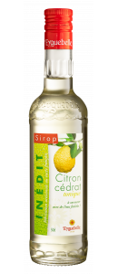 Sirop Inédit Citron Cédrat Tonique