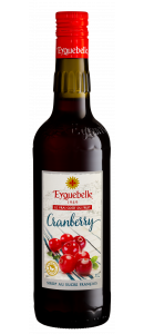 Distillerie Eyguebelle - Sirop de Cranberry artisanal de Provence