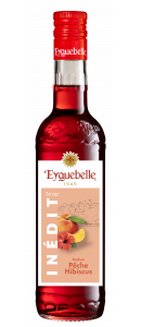 Distillerie Eyguebelle - Sirop inédit de Pêche-Hibiscus artisanal de Provence